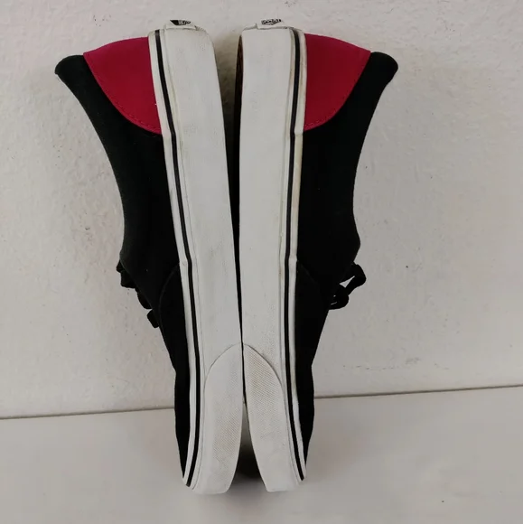 Vans Mens Era 721494 Black Casual Shoes Sneakers Size 7.5 - Picture 3 of 12